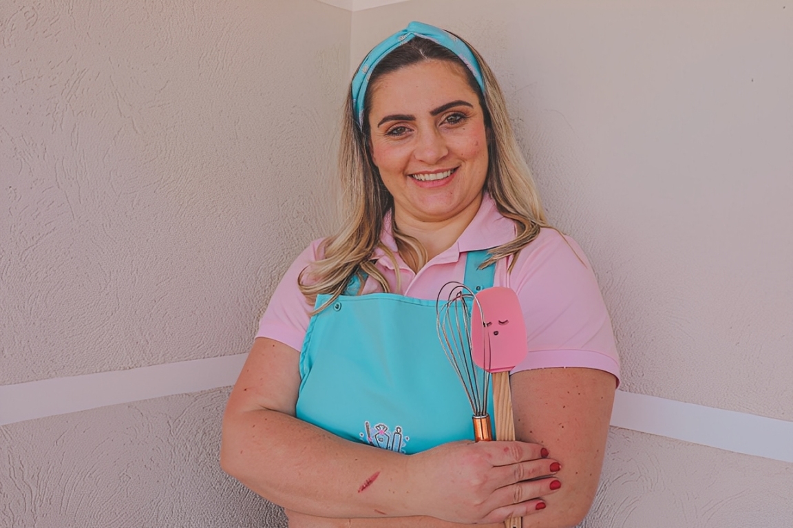 Interior acolhedor do Empório da Lily